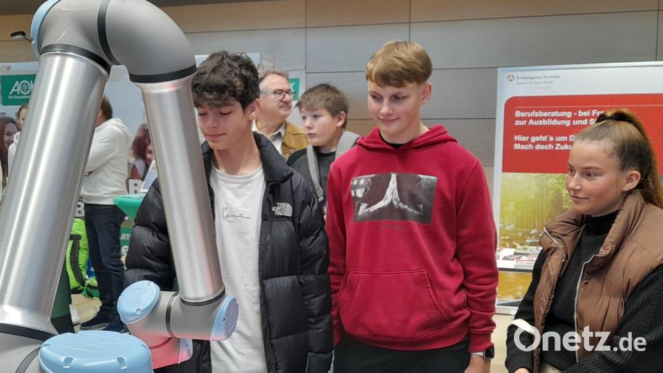 Impressionen von der Ausbildungsmesse. Bild: myd
