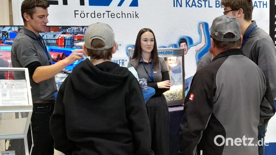 Impressionen von der Ausbildungsmesse. Bild: myd
