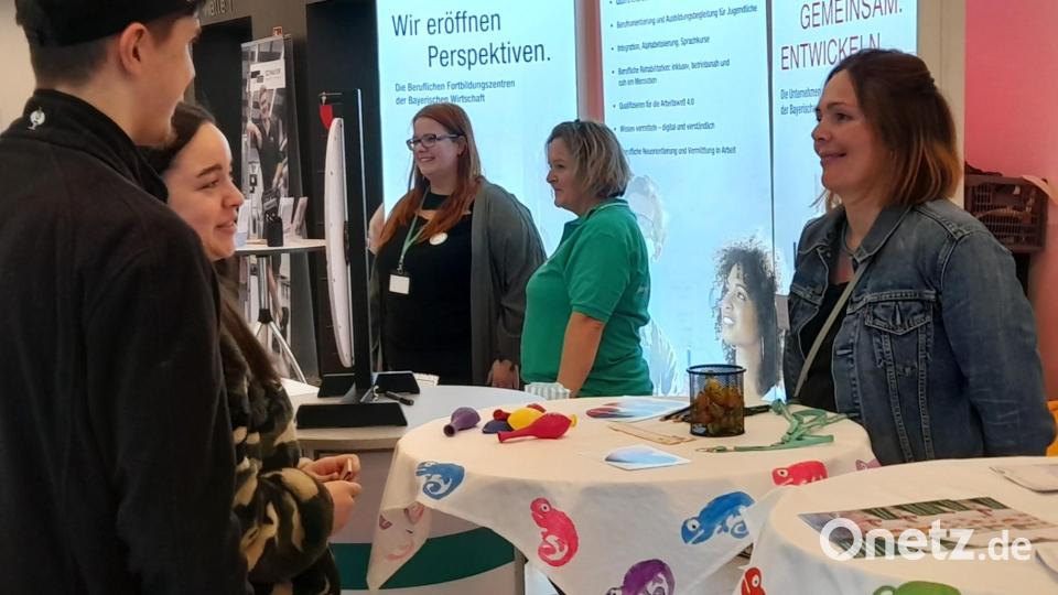 Impressionen von der Ausbildungsmesse. Bild: myd