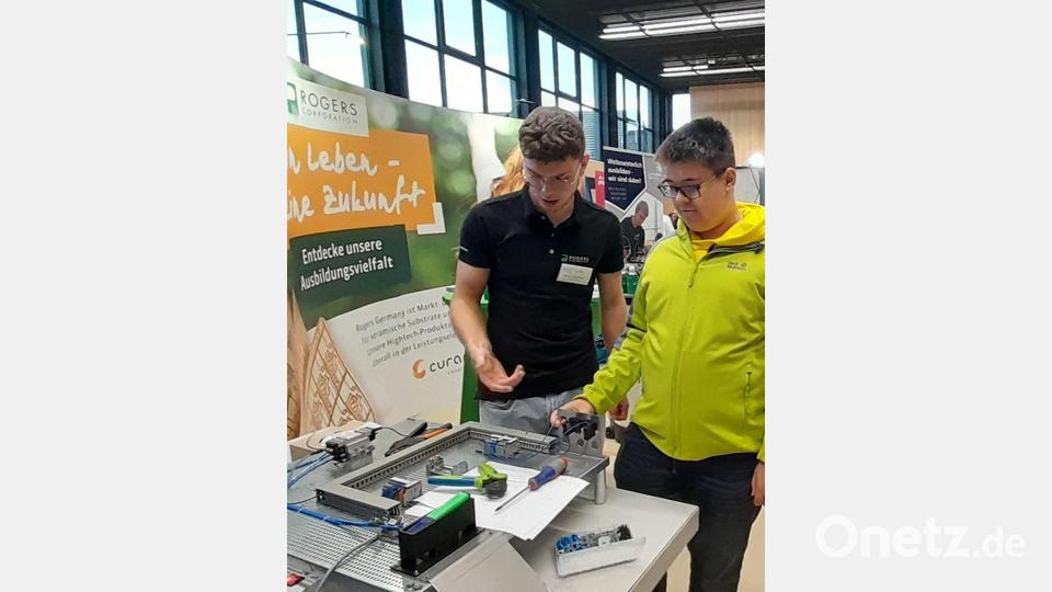 Impressionen von der Ausbildungsmesse. Bild: myd