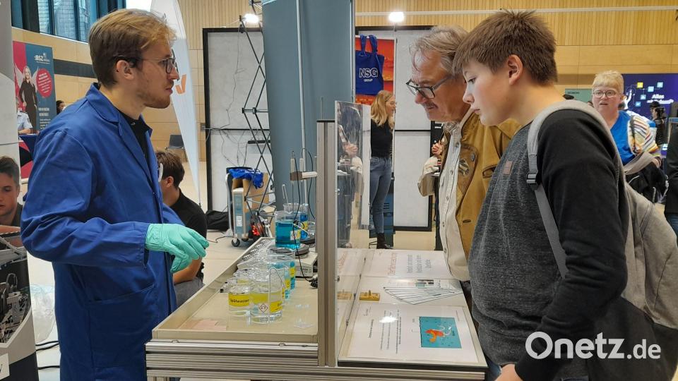 Impressionen von der Ausbildungsmesse. Bild: myd