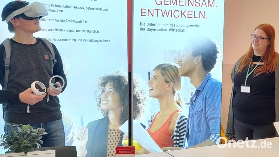 Impressionen von der Ausbildungsmesse. Bild: myd