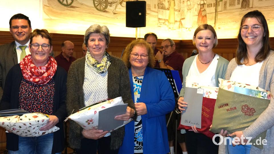 Die Goldmedaillengewinner des Gartenbauvereins Gleiritsch. Bild: Hirsch