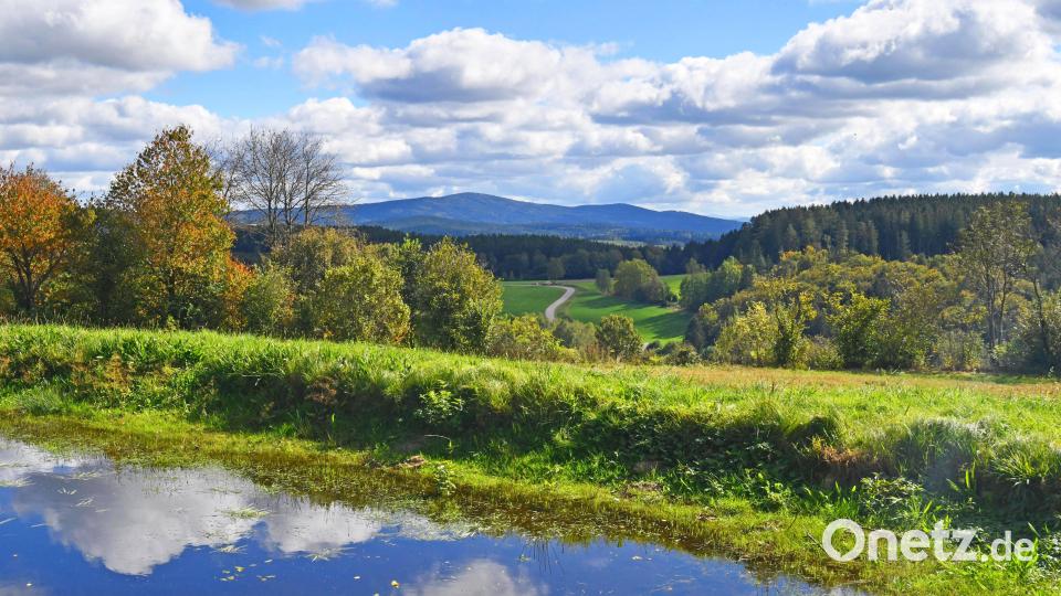 Der Frauenstein mit dem langestreckten Höhenzug ( hier in Richtung Osten fotografiert) ist ins Visier für Windkraft geraten. In der Gemeinde Winklarn sorgt man sich angesichts dieser Pläne um die zahlreichen Quellen, die viele Kommunen mit Trinkwasser versorgen. Bild: Günter Moser