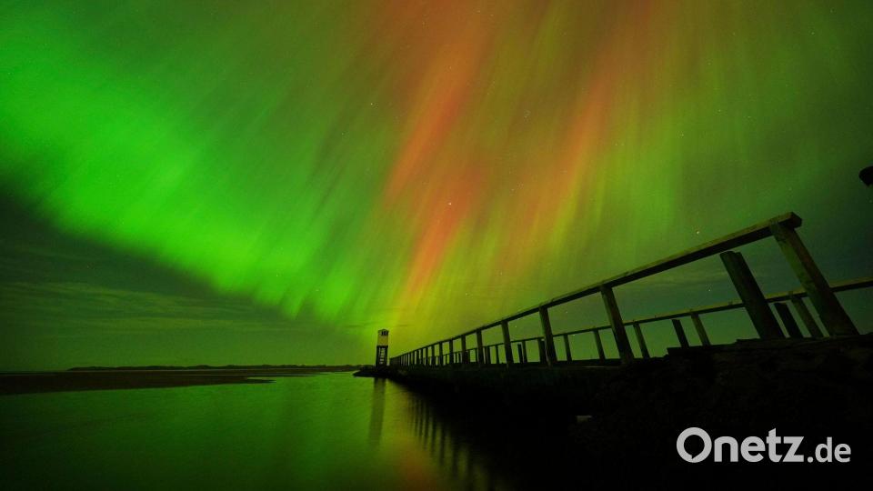 Je weiter nördlich, desto höher sind die Chancen auf Polarlichter. (Archivbild) Bild: Owen Humphreys/PA Wire/dpa