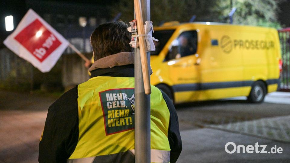 Die Gewerkschaft Verdi ruft Beschäftigte des Geld- und Werttransportes zu ganztägigen Warnstreiks in allen Bundesländern auf. Bild: Hannes P. Albert/dpa