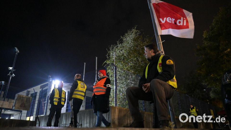 Die Warnstreiks sollen bis Freitag dauern und am Wochenende wird in der Regel nicht gearbeitet- Bild: Hannes P. Albert/dpa