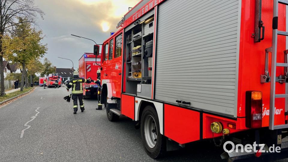 Beim Brand in Weiden wurde ein Mann verletzt. Bild: ui