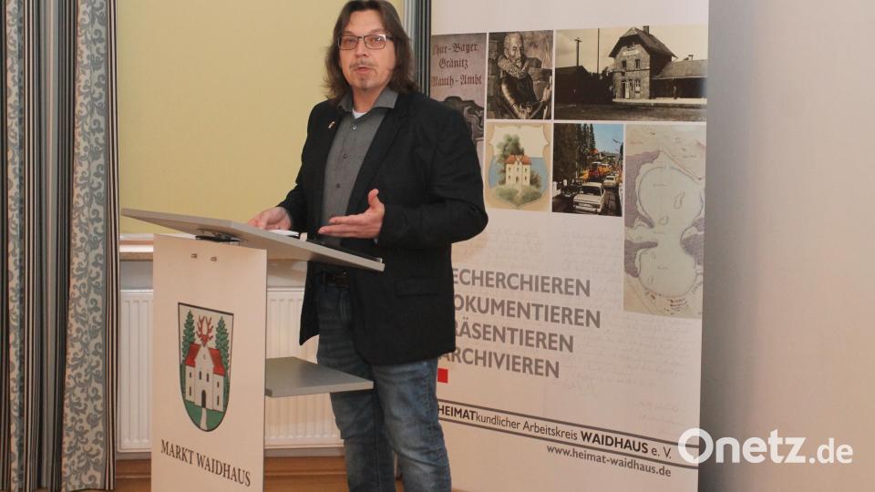 Andreas Ringholz hofft noch auf Besucher für die Sonderausstellung &quot;Waidhauser Geschichte/n&quot;. Archivbild: pi