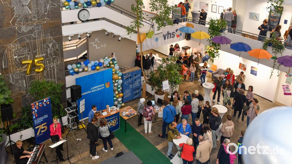 „LANGE NACHT DER VHS“ 75 Jahre vhs Landkreis Amberg-Sulzbach. Bild: Petra Hartl