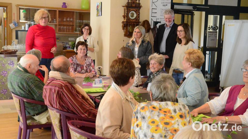 Heute haben Menschen andere Ansprüche ans Älterwerden, als frühere Generationen. Im Maria-Seltmann-Haus findet dazu ein Infotag am 12. November statt. Beim Pressegespräch wurde das Programm vorgestellt. Bild: Kunz