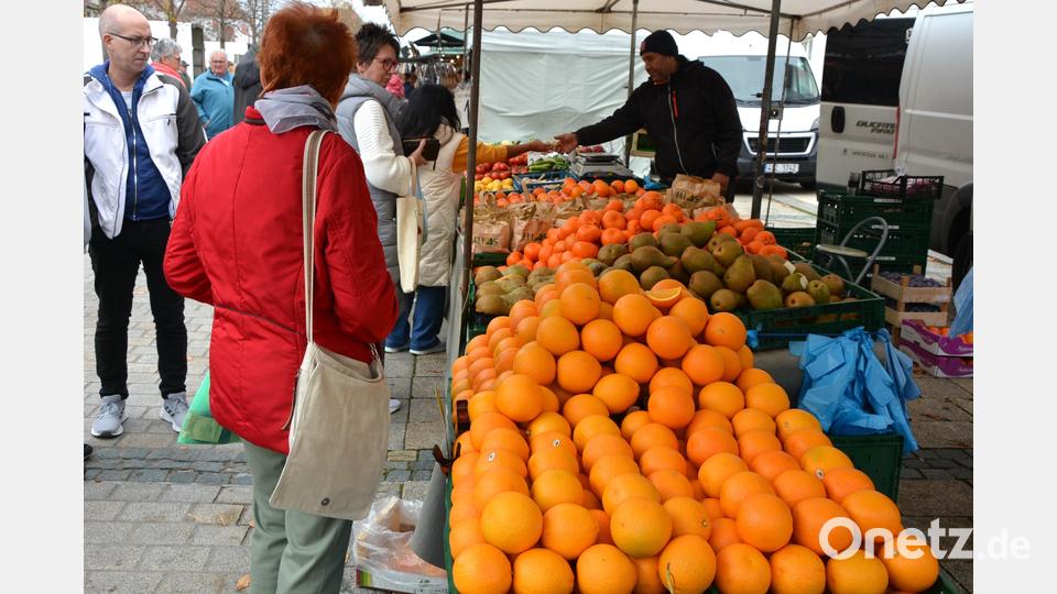 Gut war auch die Nachfrage nach frischem Obst. Bild: jr