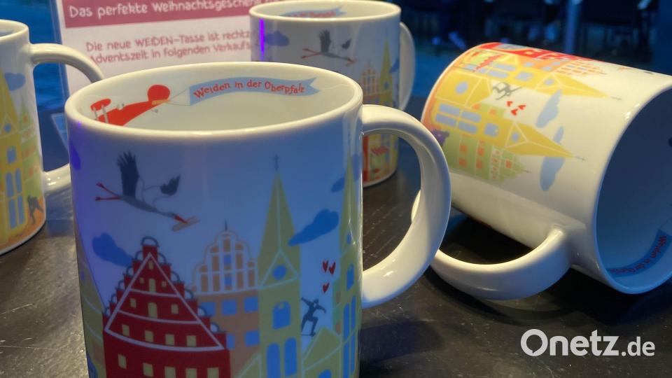 Die neue Tasse für Weiden. Bild: Anja Wirth