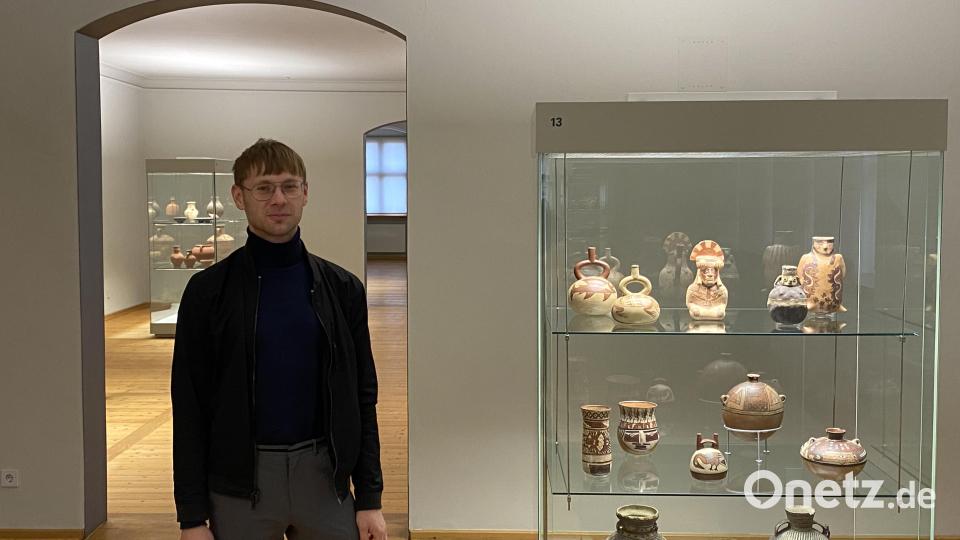 Johannes Listewnik leitet seit Oktober das Internationale Keramik-Museum. Mit neuen Ideen sollen mehr Besucher, auch jüngere, angesprochen werden. Aktuell werden die Räume umgestaltet. Bild: dus