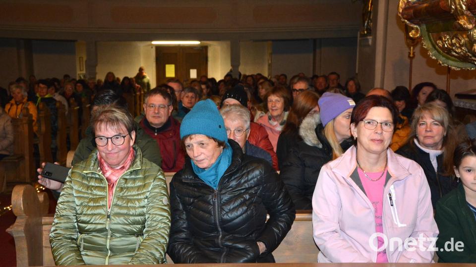 Viele Besucher waren zum Konzert gekommen. Bild: jr