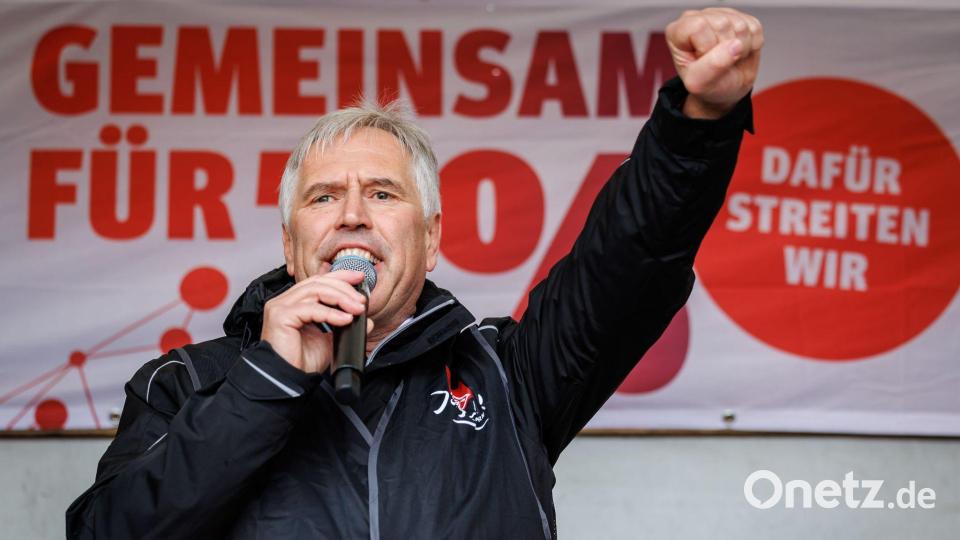 Kämpft für deutliche Lohnerhöhungen: Bayerns IG-Metall-Chef Horst Ott. Bild: Daniel Karmann/dpa