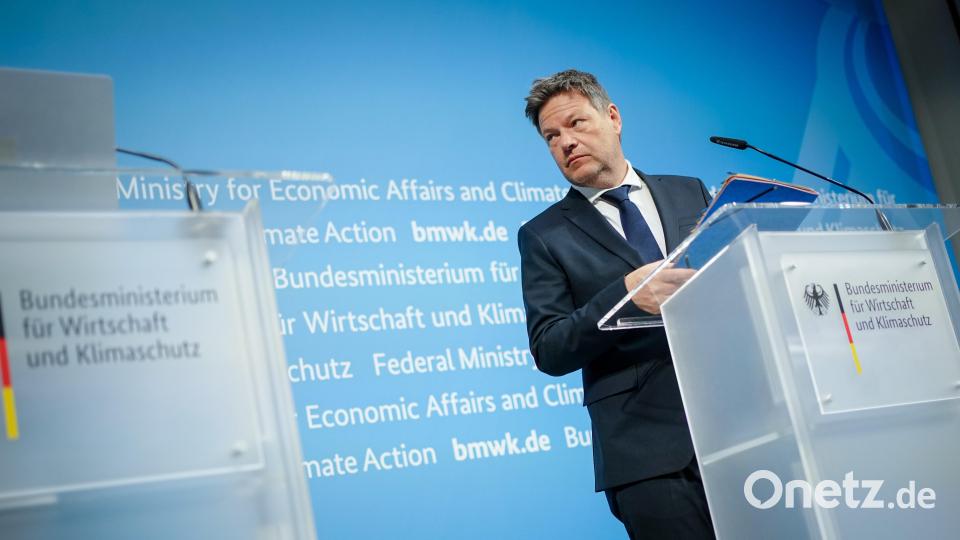 Robert Habeck will heute seine Bewerbung als Kanzlerkandidat der Grünen erklären. Archivbild: Kay Nietfeld