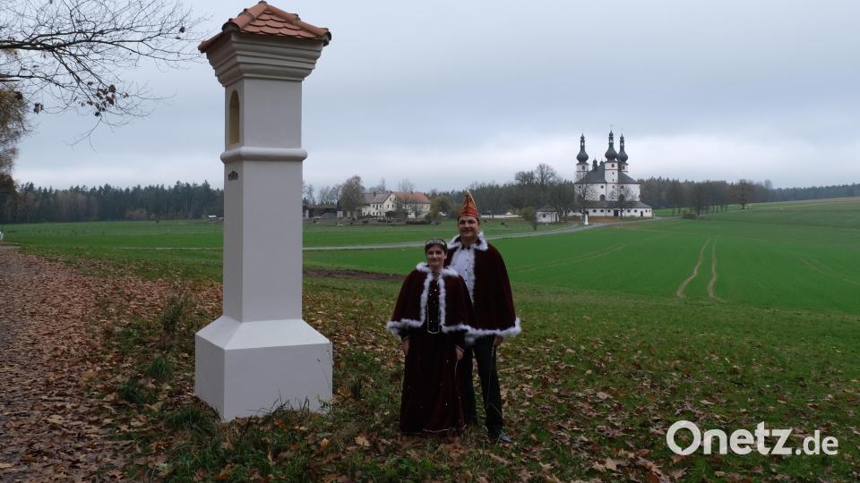 Amelie I. und Patrick II. sind das neue Münchenreuther Prinzenpaar. Bild: Bernhard Eckstein