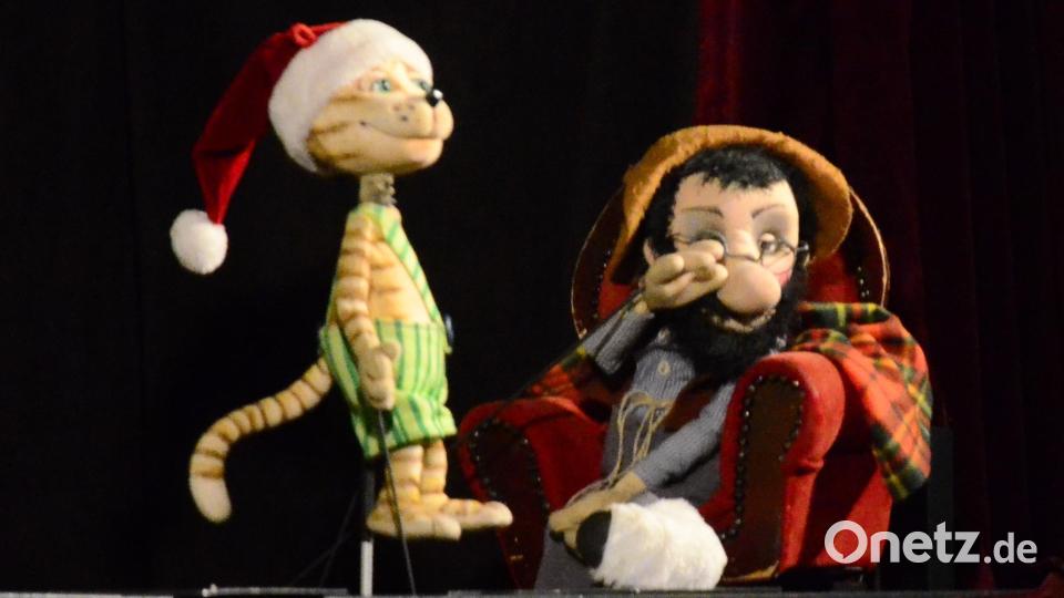 Pettersson hat Tränen in den Augen. Wie soll er das Weihnachtsfest vorbereiten mit seinem verletzten Fuß? Bild: Kunz