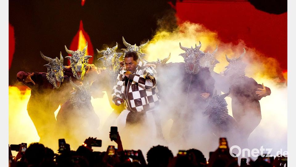 Busta Rhymes wurde für sein Lebenswerk als "Global Icon" ausgezeichnet. Bild: Scott A Garfitt/Invision/AP