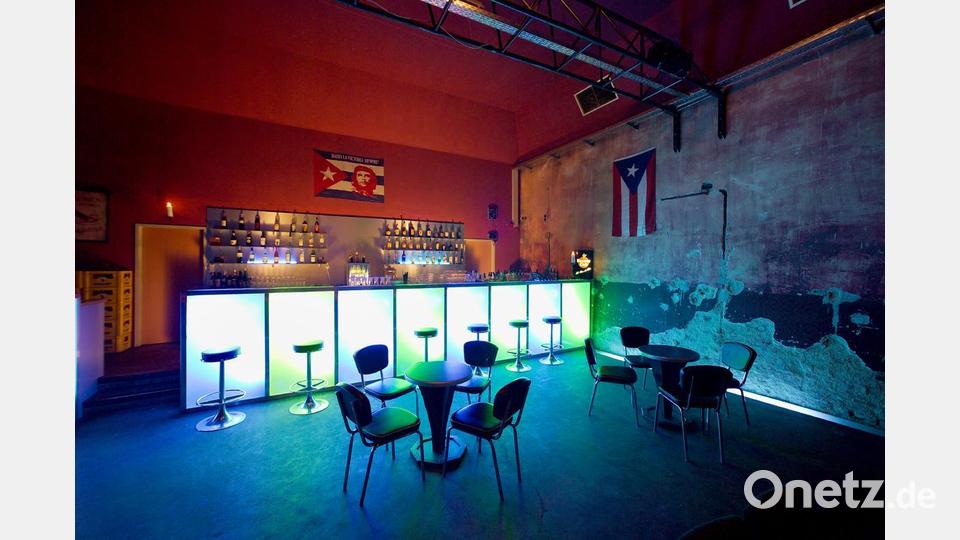 So sah es damals aus, das &quot;Habana&quot; in der Amberger Altstadt. Zur Erinnerung an alte Zeiten soll die Flagge auch diesen Freitag wieder über der Bar angebracht werden. Bild: Tom Scheimer (exb)