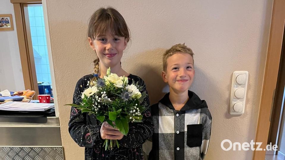 Emely II. und Fritz I. bilden das Kinderprinzenpaar der Narrhalla Haselmühl-Amberg-Kümmersbruck. Bild: egl