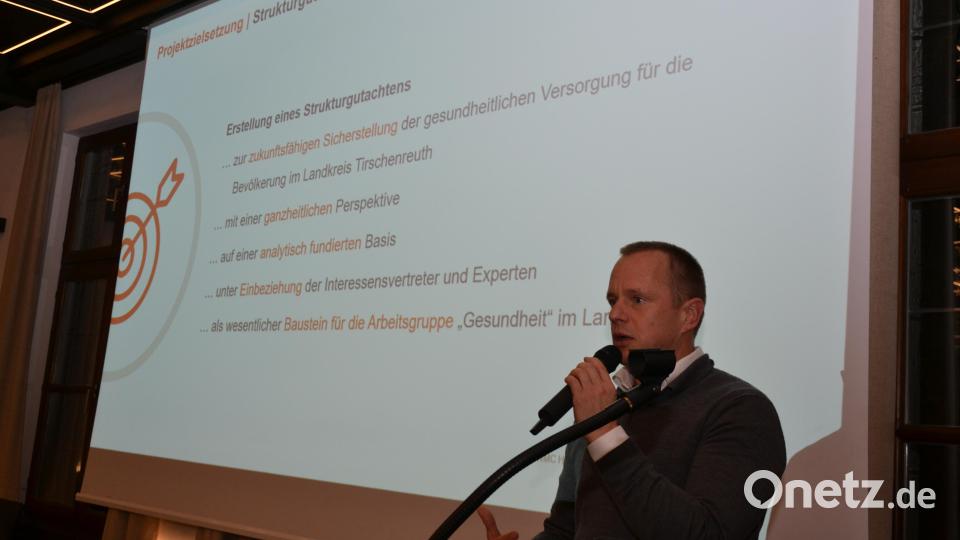 Dr. Arne Berndt soll ein Strukturgutachten über das Gesundheitswesen im Landkreis Tirschenreuth erstellen. Bild: Thorsten Schreiber