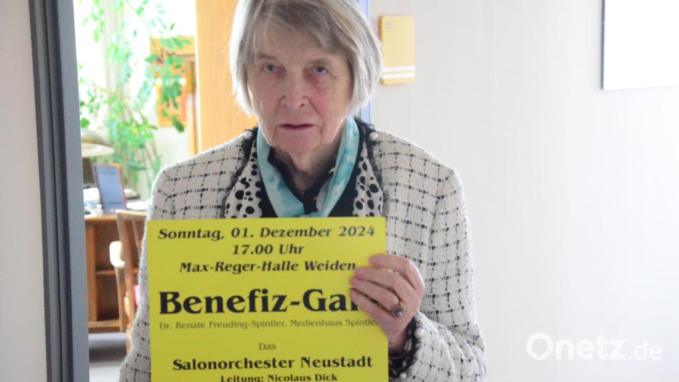 Renate Freuding-Spintler ist die Triebfeder der Benefizgala am 1. Dezember. Bild: Kunz