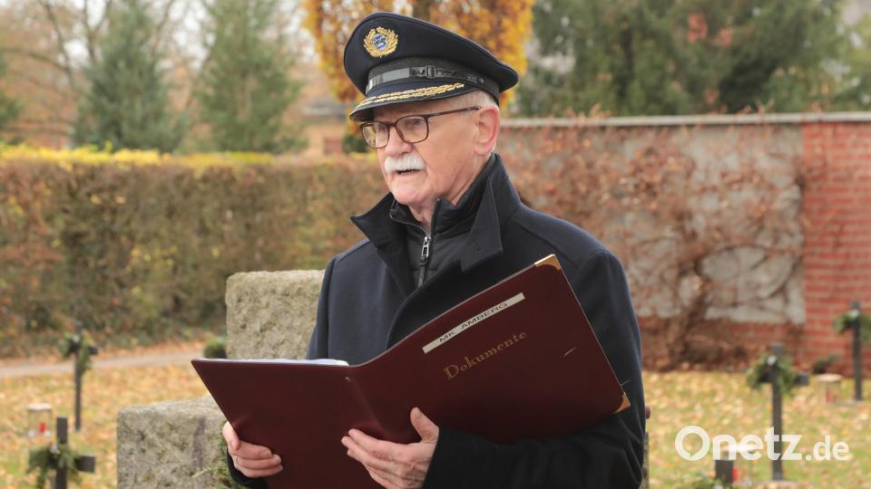 Franz Kölbl, Vorsitzender der Militärkameradschaft. Bild: Wolfgang Steinbacher