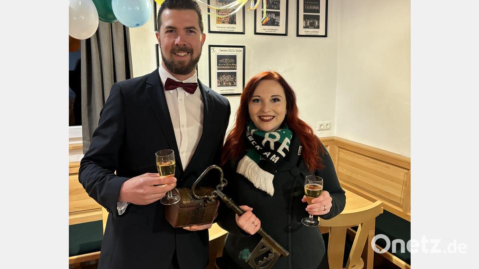 Das diesjährige Prinzenpaar Dagmar I. und Matthias I.. Bild: Jana Käß/exb