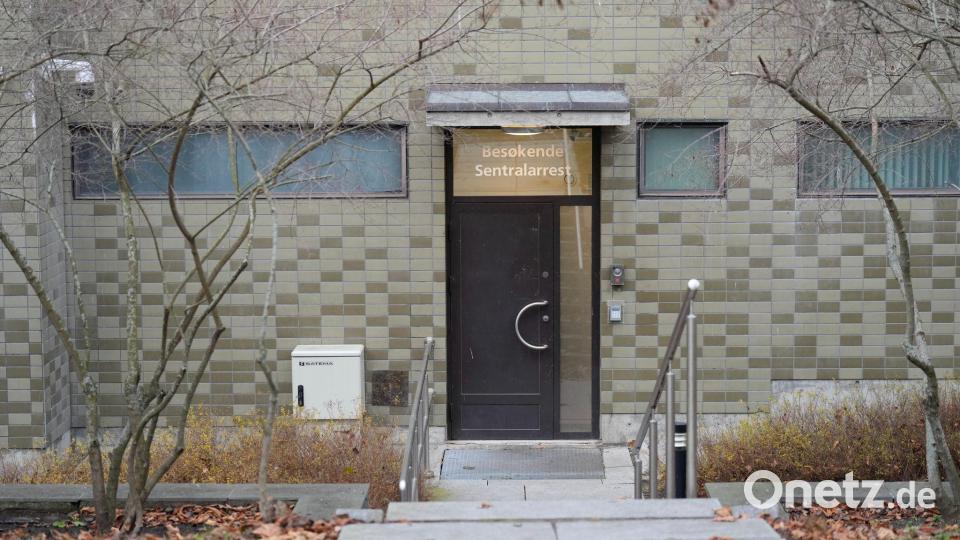 Auf dieser Polizeistation ist Høiby in Gewahrsam. Bild: Fredrik Varfjell/NTB/dpa