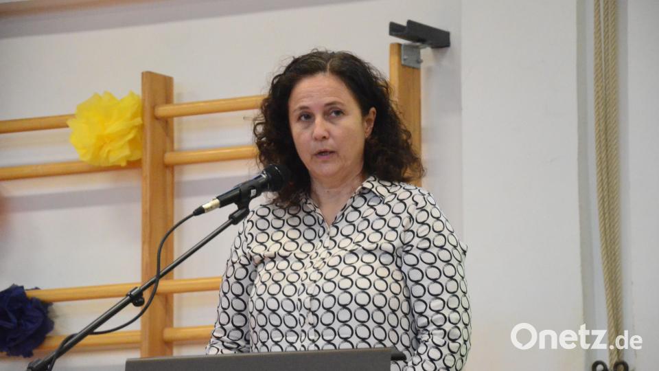 Schulleiterin Franziska Schubert. Bild: Kunz