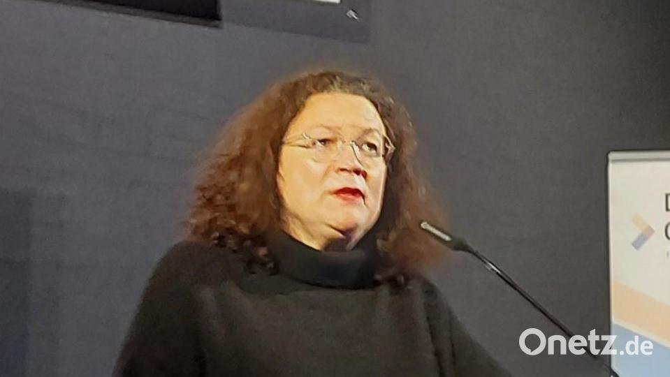 „Der Pfadwechsel ist leichter geworden.“ (Andrea Nahles) Bild: lg