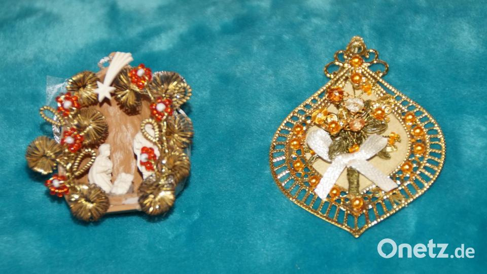 Feingliedrige Klosterarbeiten wie diese sind bei der Ausstellung im Kloster Speinshart zu sehen. Archivbild: wel