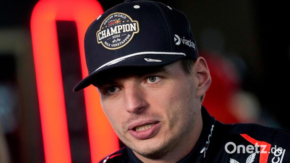 Der alte und neue Champion der Formel 1: Max Verstappen. Bild: Matt York/AP/dpa