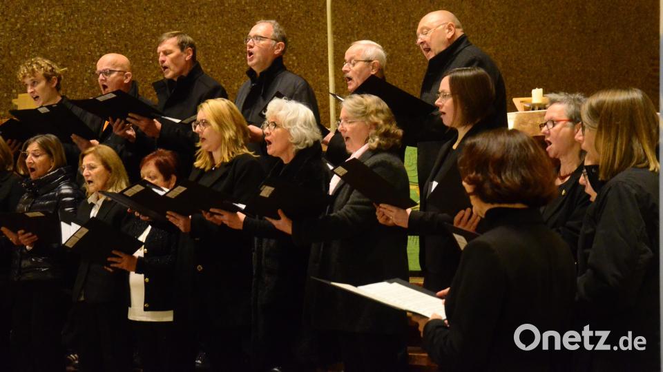 Der Kirchenchor Herz Jesu. Bild: Kunz
