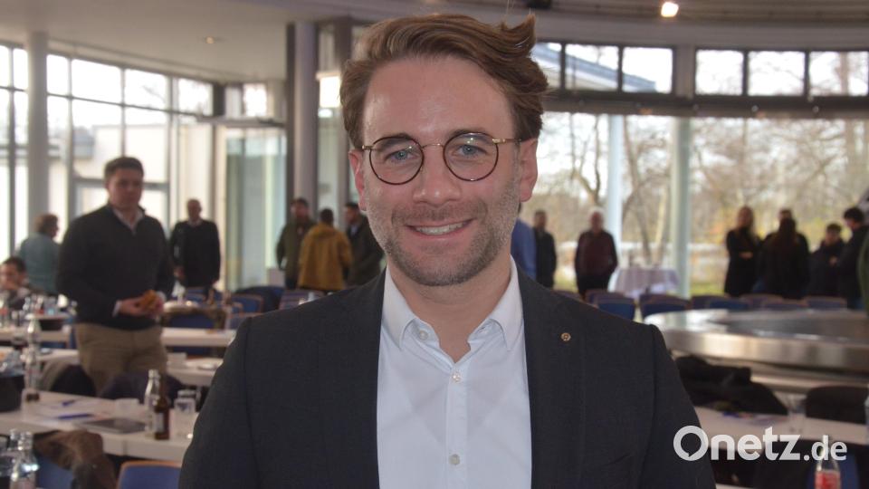 Severin Hirmer freut sich über die gelungene Veranstaltung. Bild: Kunz