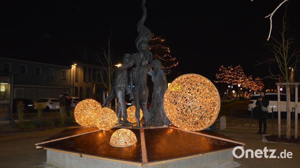 Ein Blickfang ist der Zoiglbrunnen am Oberen Marktplatz. Bild: jr