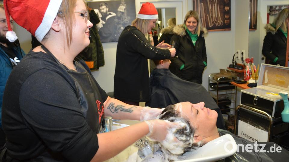 Der Friseursalon in der Wittschauer Straße wird bei der Aktion &quot;Styling gegen Krebs&quot; wohl wieder ein beliebtes Ziel vieler Unterstützer sein. Archivbild: dob