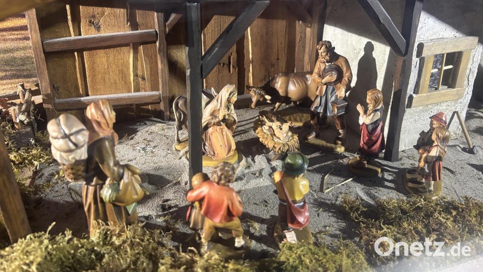 Klassische Ensembles, aber auch ausgefallene Exemplare präsentiert der Rosenberger Krippenweg. Bild: ge