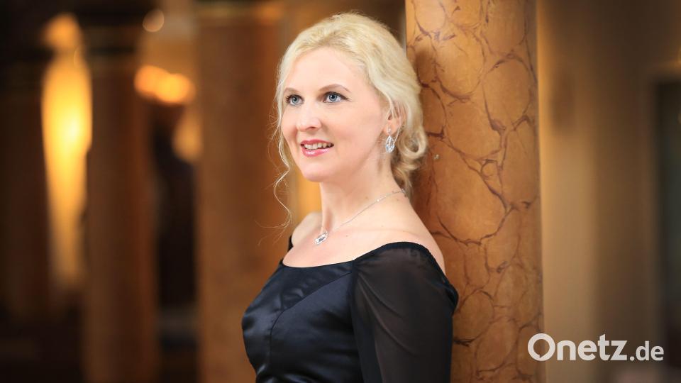 Die Sopranistin Manuela Falk brilliert oft in Kirchen mit ihrer hochausgebildeten Stimme. Bild: Manuela Falk/exb