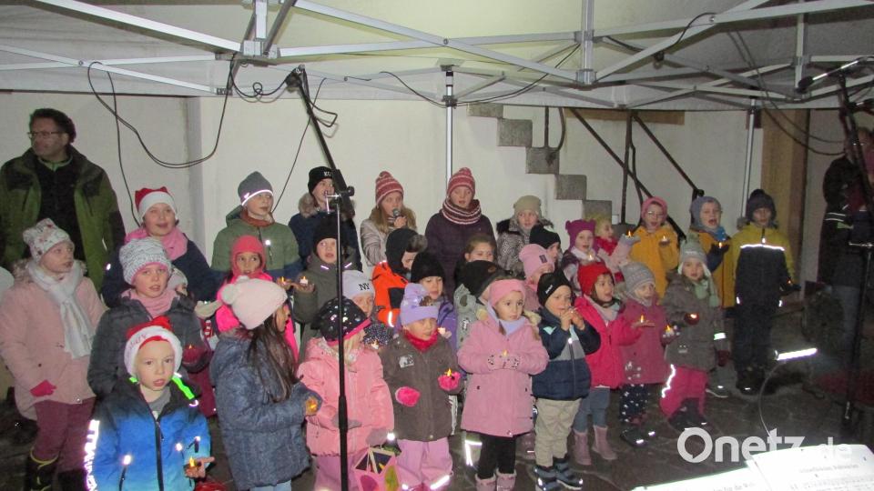 Bezaubernd war der Kinderchor von Susanne Hausmann. Bild: sei