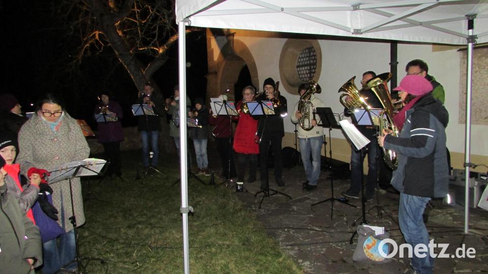 Für etwas kräftigere Töne sorgte der Posaunenchor. Bild: sei