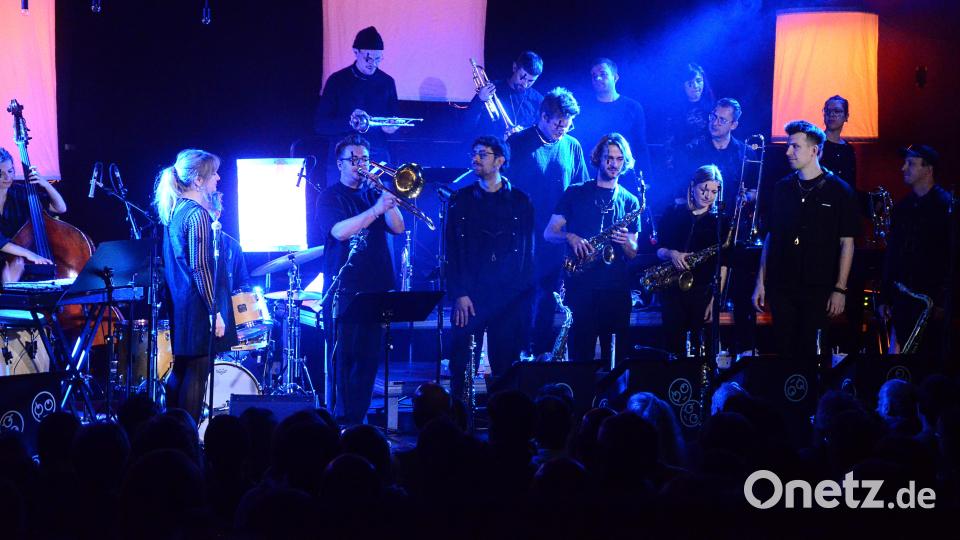 In den Pausen zwischen den jeweiligen Stücken ließen sich die einzelnen Musiker gut erkennen. Bild: Kunz