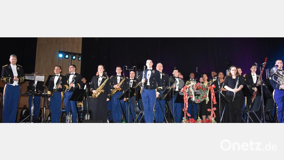 Die US Army Europe and Africa Band Bild: rgr