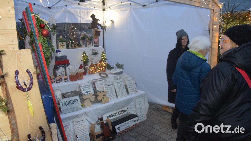 Vielleicht ein Geschenk von Kerstin Olbrich mit nach Hause nehmen. Bild: fz