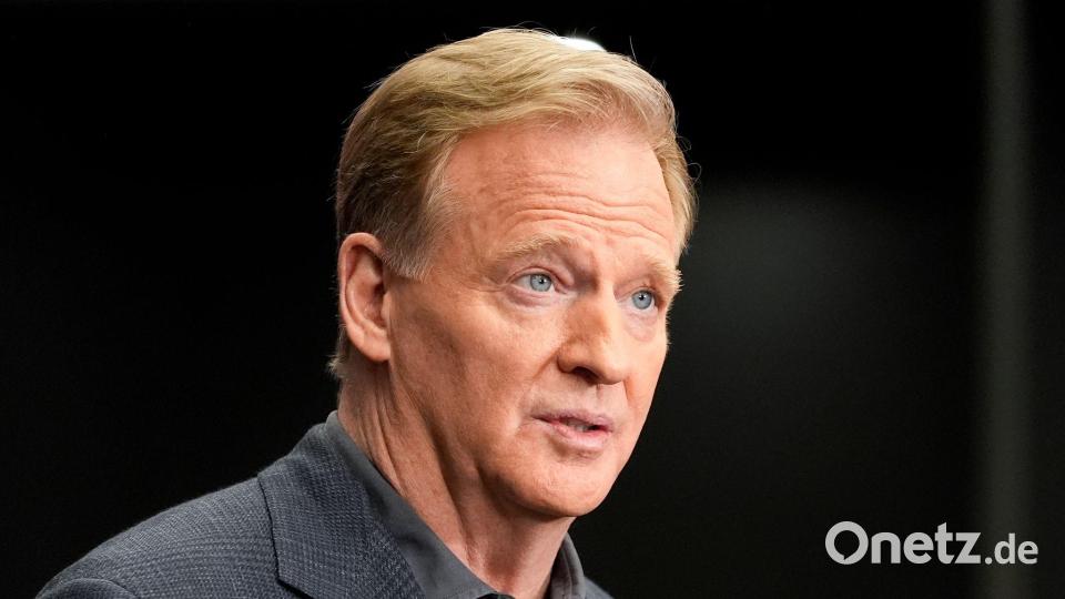 Als NFL-Mitarbeiter war Roger Goodell schon 1990 in Berlin mit dabei. Bild: Matt York/AP/dpa