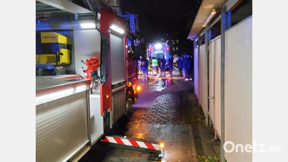 Brand am Donnerstagabend in Regensburg. Bild: Berufsfeuerwehr Regensburg