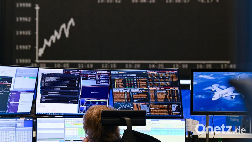 Frankfurter Börse: Unter den 100 wertvollsten Börsenkonzernen der Welt sind nur drei deutsche (Archivbild). Bild: Arne Dedert/dpa