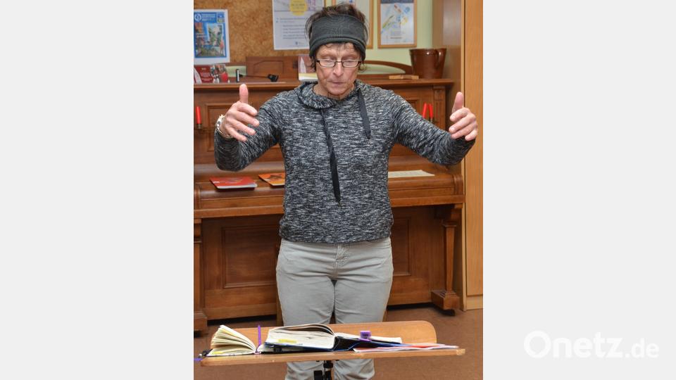Angela Rucker leitet den Posaunenchor seit Anfang 2023, nachdem der langjährige Leiter Erwin Scholz schwer erkrankt war und im April verstarb. Bild: dob